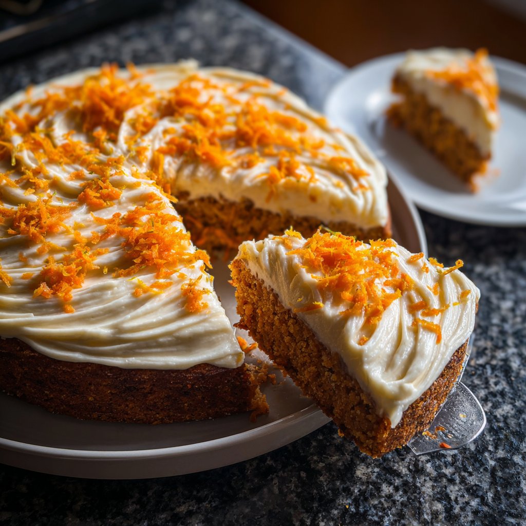 Karottenkuchen Mit Frischkäse Frosting