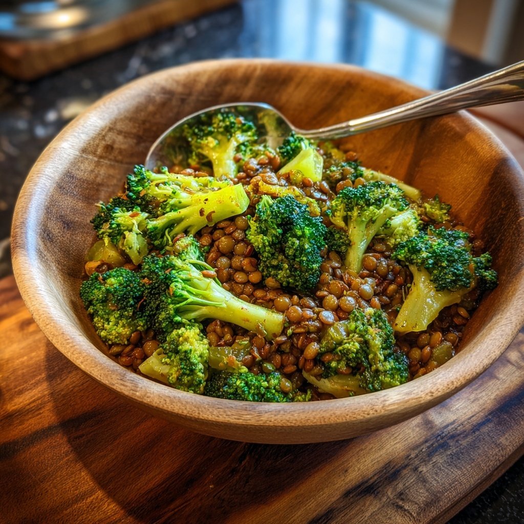 Brokkoli Linsen Eintopf