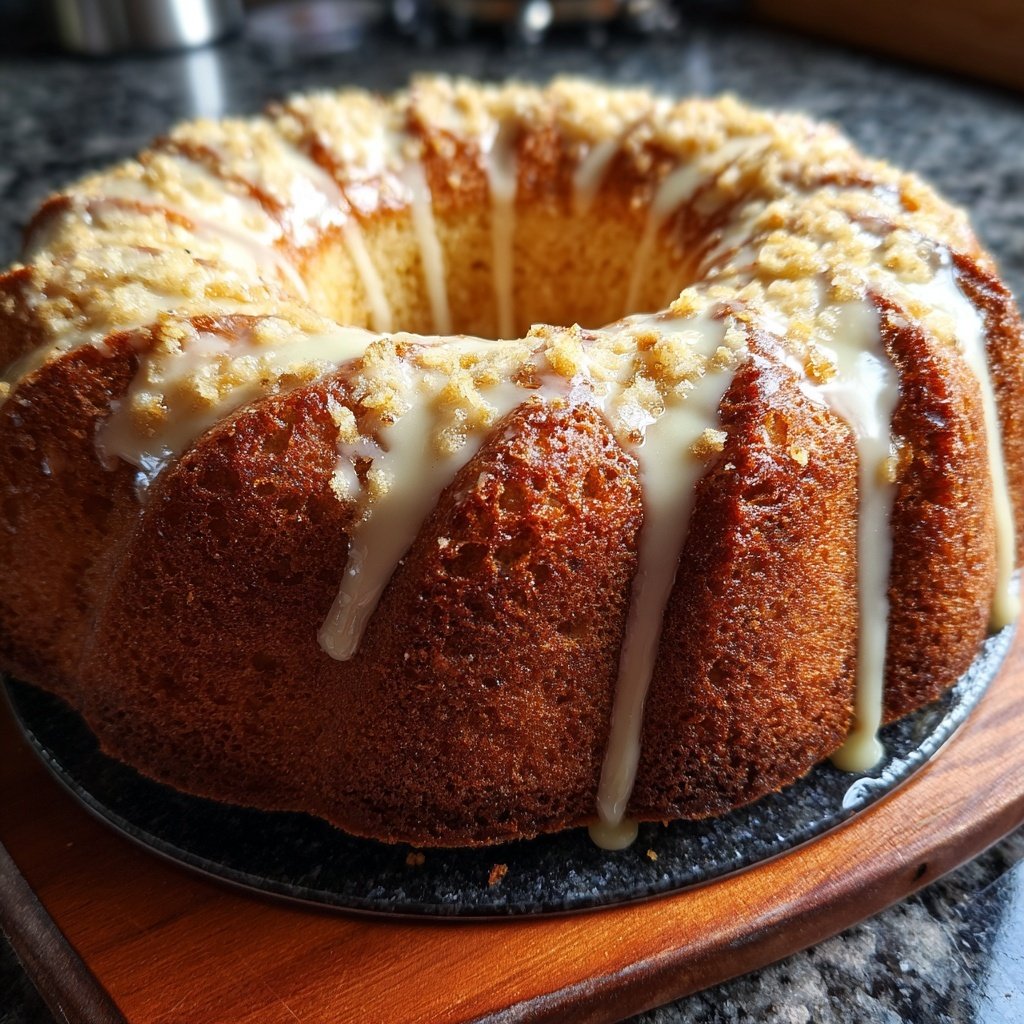 Bananenkuchen mit Joghurt und Honig