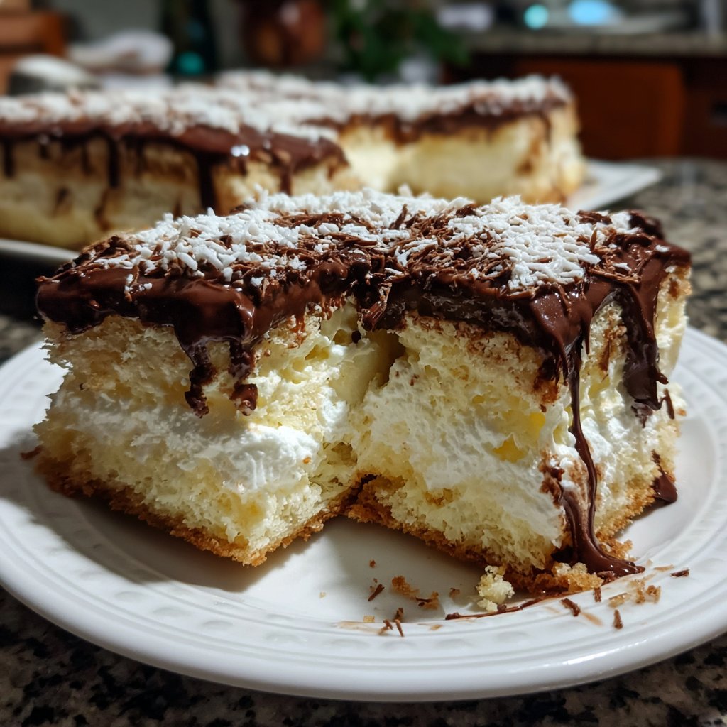 Blechkuchen mit Sahnehaube