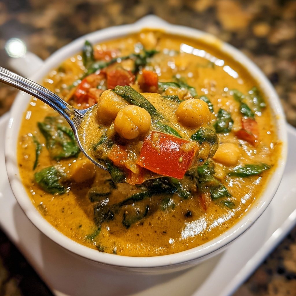 Vegetarisches Kichererbsencurry