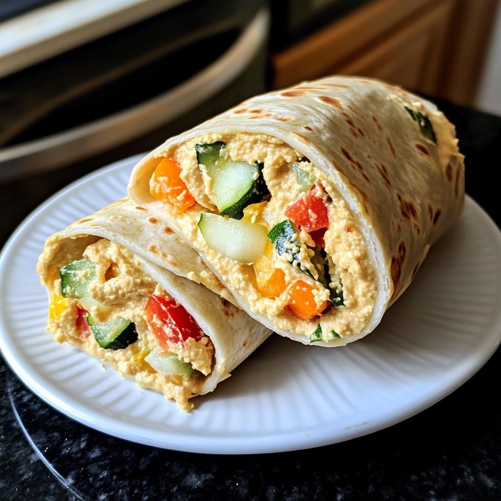 Wraps mit Hummus