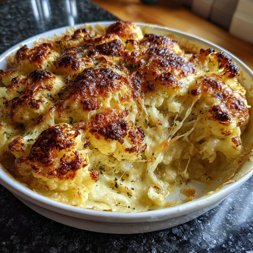 Blumenkohl Auflauf Mit Käse