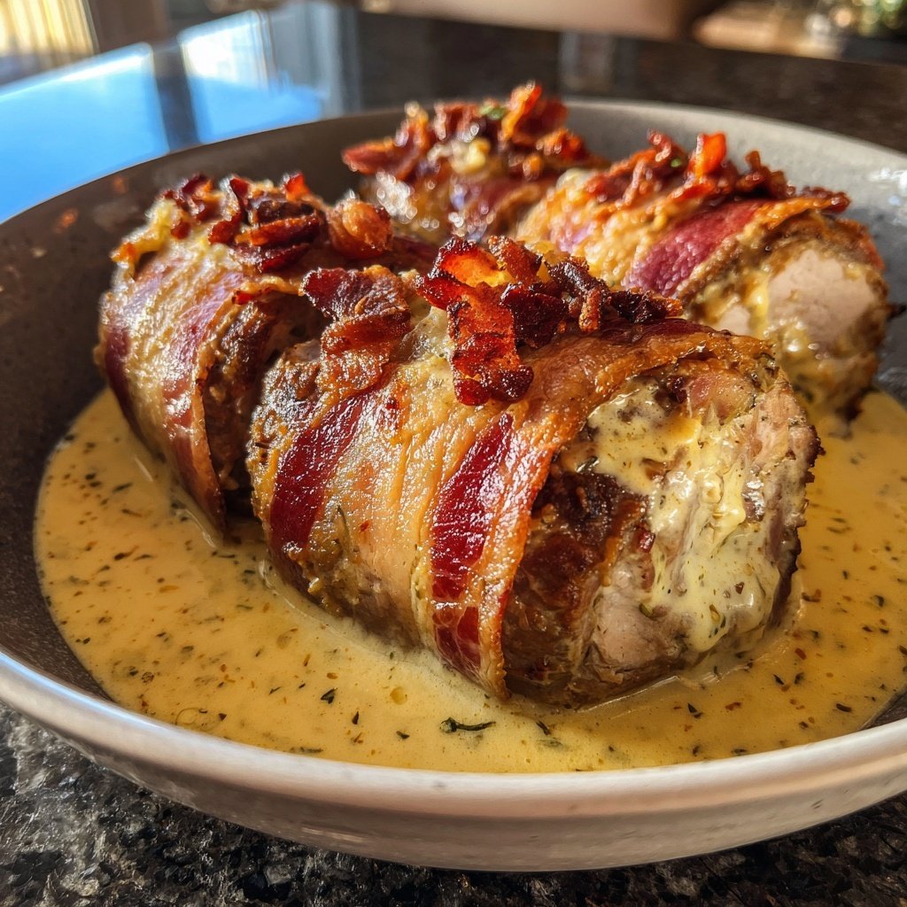 Hausmannskost Rinderrouladen mit Rahmsoße