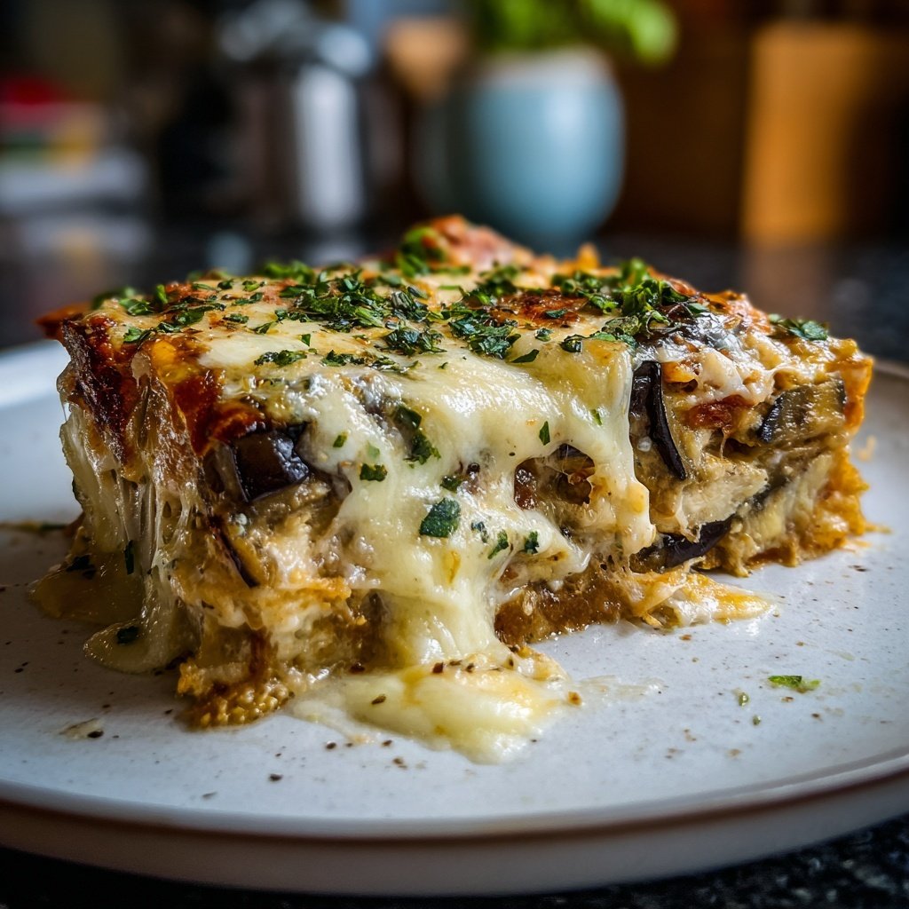 Auberginenauflauf saftig