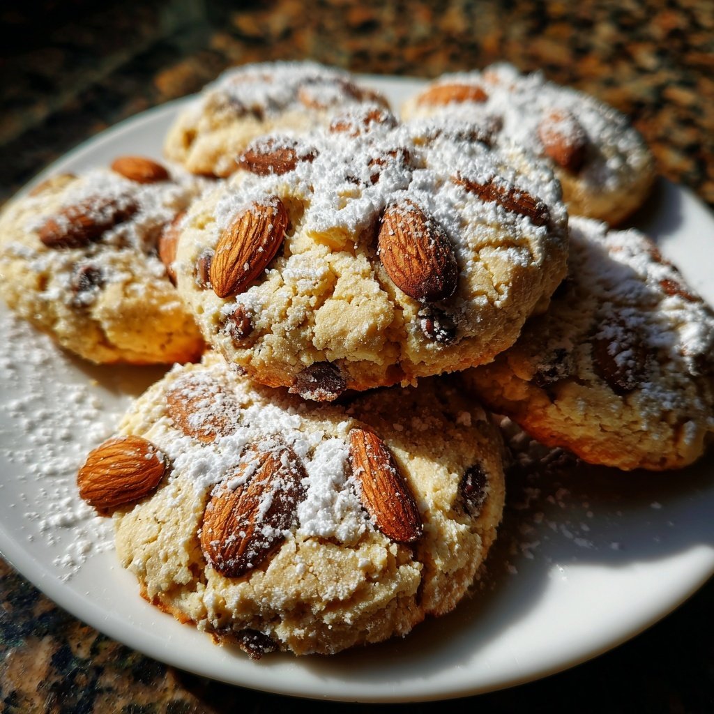 Cookies mit Mandeln