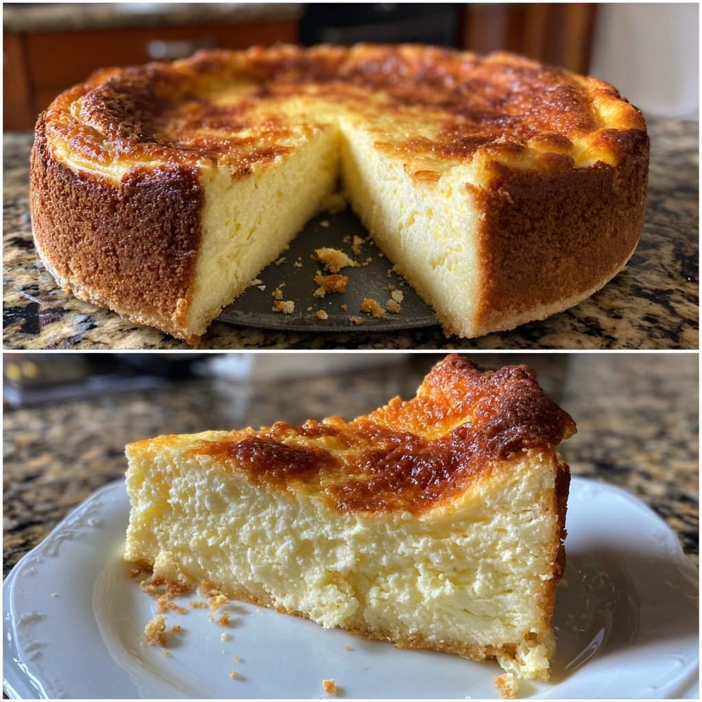 Käsekuchen cremig