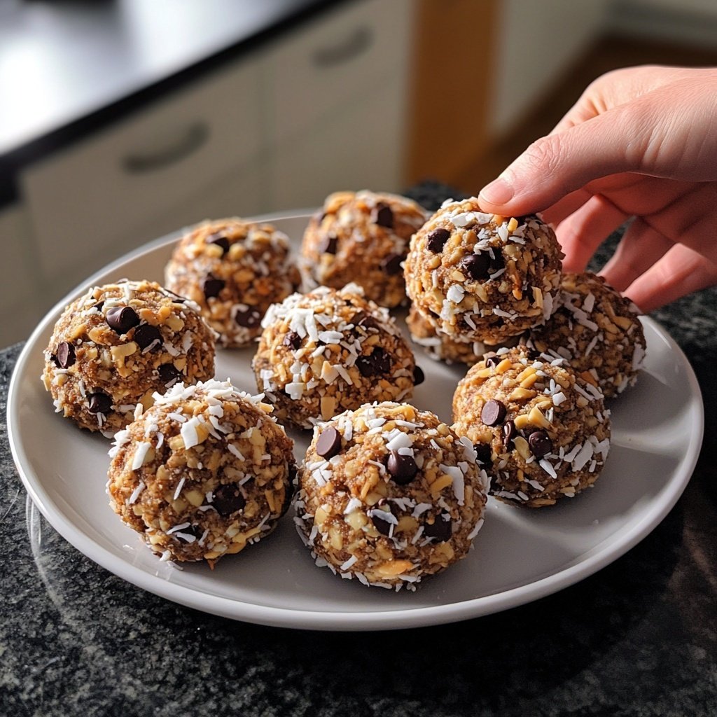 Protein Bällchen ohne Backen