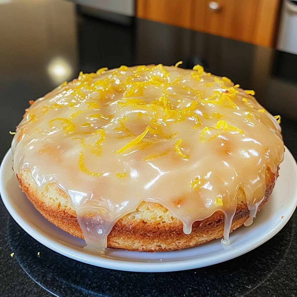 Zitronenkuchen mit Öl