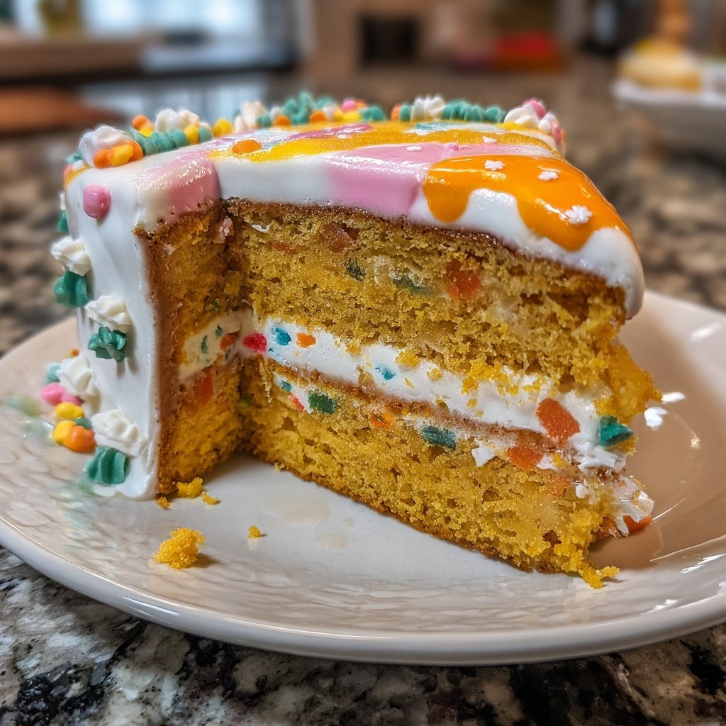 Geburtstagskuchen mit Fondant