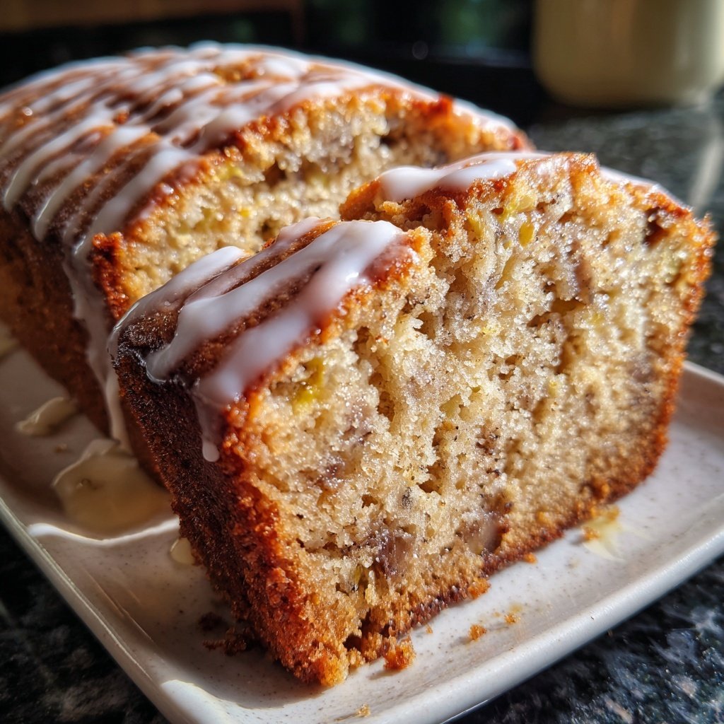Bananenkuchen mit Vanille