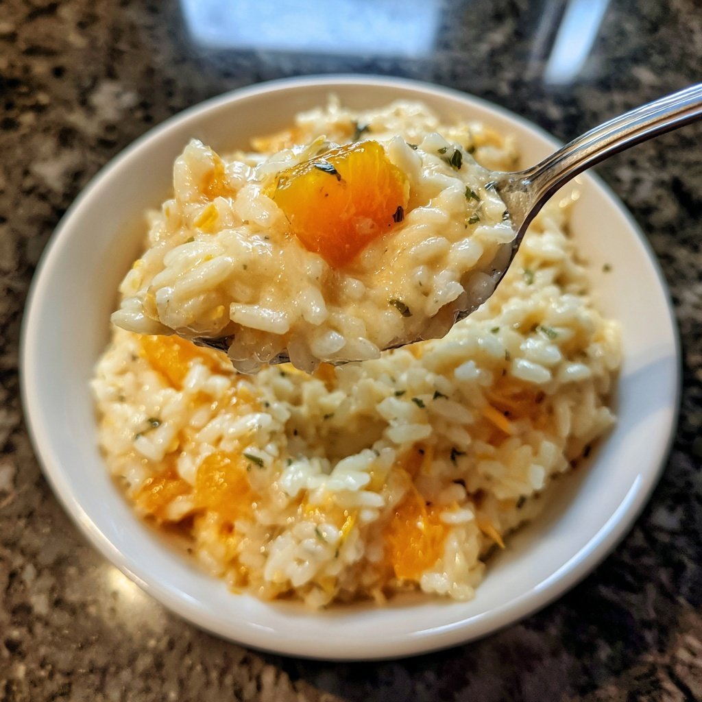 Risotto mit Fenchel und Orange
